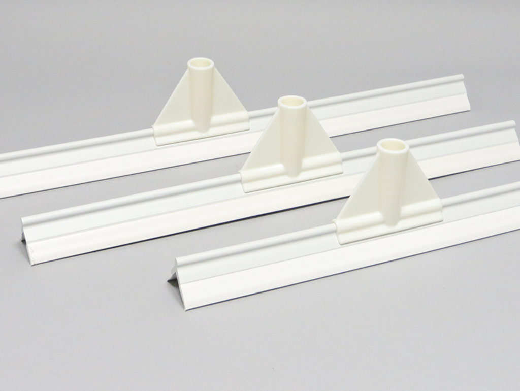 White Plastic Triangle Squeegee